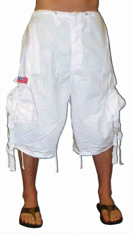 Bewild Unisex Basic UFO Pants W/ Zip Off Legs To Shorts (White) Zip Off UFO 6 Bewild Unisex Basic UFO Pants W/ Zip Off Legs To Shorts (White) Zip Off UFO