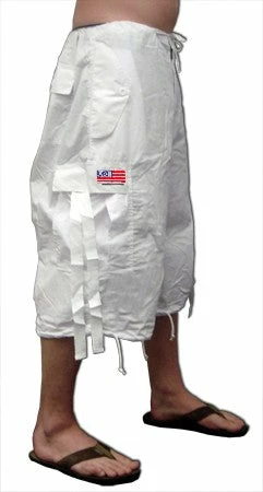 Bewild Unisex Basic UFO Pants W/ Zip Off Legs To Shorts (White) Zip Off UFO 7 Bewild Unisex Basic UFO Pants W/ Zip Off Legs To Shorts (White) Zip Off UFO