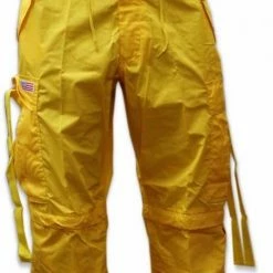 Bewild Unisex Basic UFO Pants W/ Zip Off Legs To Shorts (Yellow)