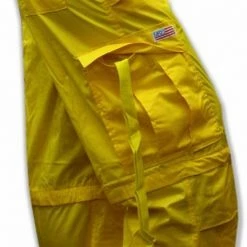 Bewild Unisex Basic UFO Pants W/ Zip Off Legs To Shorts (Yellow) 12 Bewild Unisex Basic UFO Pants W/ Zip Off Legs To Shorts (Yellow)