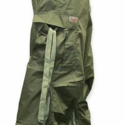 Bewild Unisex Basic UFO Pants With Expandable Bottoms (Moss/Lt Grey) Expandable Bottom UFO