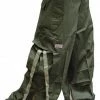 Bewild Unisex Basic UFO Pants With Expandable Bottoms (Olive)