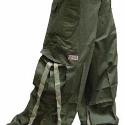 Bewild Unisex Basic UFO Pants With Expandable Bottoms (Olive)