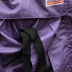 Bewild Unisex Basic UFO Pants With Expandable Bottoms (Purple / Black)