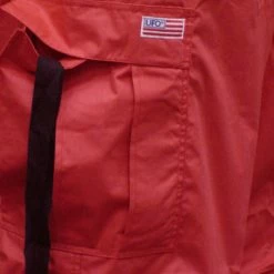 Bewild Unisex Basic UFO Pants With Expandable Bottoms (Red / Black) Expandable Bottom UFO