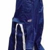 Bewild Unisex Basic UFO Pants With Expandable Bottoms (Royal/White)