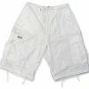 Bewild Basic Unisex UFO Shorts Unisex Basic UFO Shorts (Bright White)