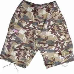 Bewild Unisex Basic UFO Shorts (Desert Camo) Basic Unisex UFO Shorts