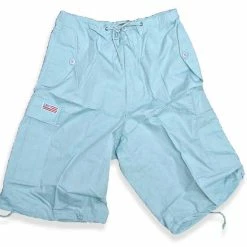 Bewild Unisex Basic UFO Shorts (Lt. Blue) Basic Unisex UFO Shorts