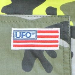 Bewild Unisex Basic UFO Shorts (Yellow Camo) Basic Unisex UFO Shorts