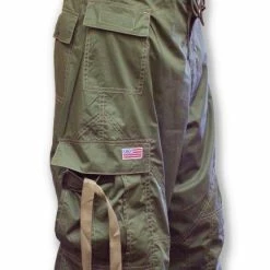 Bewild Unisex UFO Pants With Contrast Color (Olive Green/Khaki) 10 Bewild Unisex UFO Pants With Contrast Color (Olive Green/Khaki)