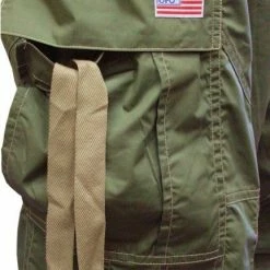 Bewild Unisex UFO Pants With Contrast Color (Olive Green/Khaki) 11 Bewild Unisex UFO Pants With Contrast Color (Olive Green/Khaki)