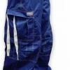 Bewild Unisex UFO Pants With Contrast Color (Royal Blue/White)
