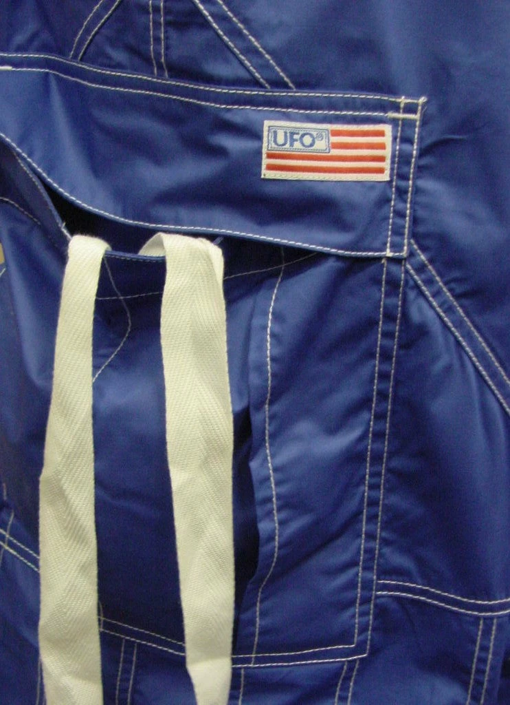 Bewild Unisex UFO Pants With Contrast Color (Royal Blue/White) 6 Bewild Unisex UFO Pants With Contrast Color (Royal Blue/White)