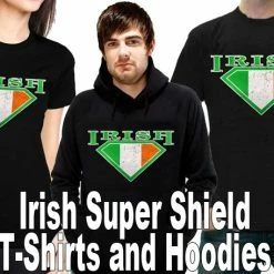 Bewild Irish Super Shield Adult Hoodie