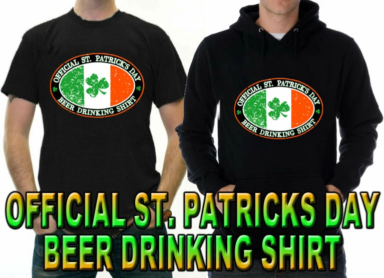 Bewild Official St. Patrick's Day Beer Drinking Men's T-Shirt 14 Bewild Official St. Patrick's Day Beer Drinking Men's T-Shirt