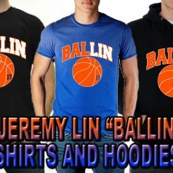 Bewild Jeremy Lin Basketball BAL-LIN Mens T-shirt