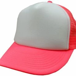 Bewild Two Tone Trucker Hats - Neon Pink Trucker Cap