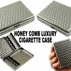 Bewild Honeycomb Luxury Cigarette Case (For Regular Sized Cigarettes) Cigarette Cases