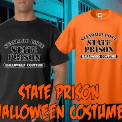 Bewild Halloween Prints Halloween Costume T-shirt - State Prison Halloween Costume T-Shirt 17 Bewild Halloween Prints Halloween Costume T-shirt - State Prison Halloween Costume T-Shirt