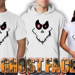 Bewild Haloween T-Shirt - Ghost Face Men's T-Shirt 17 Bewild Haloween T-Shirt - Ghost Face Men's T-Shirt