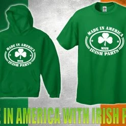 Bewild Made In America With Irish Parts Men's T-Shirt