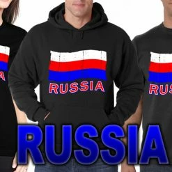 Bewild Russia Vintage Flag Girl's T-Shirt
