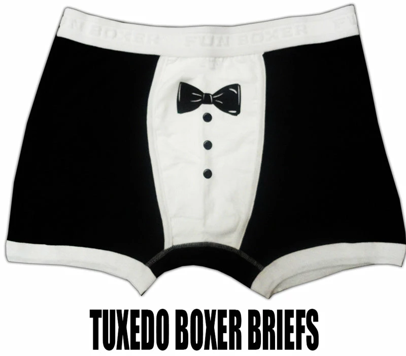 Bewild Men's Tuxedo Boxer Briefs Men's Boxers 11 Bewild Men's Tuxedo Boxer Briefs Men's Boxers