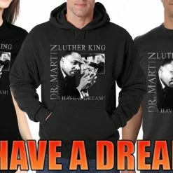 Bewild Dr. Martin Luther King Jr. "I Have A Dream" Adult Crewneck Nationality & Ethnic 21 Bewild Dr. Martin Luther King Jr.