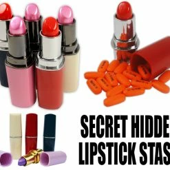 Bewild Diversion Safes, Trays & Containers Secret Hidden Lipstick Stash Container