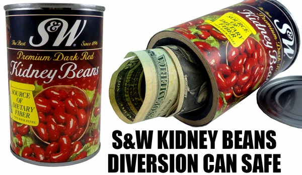 Bewild S&W Kidney Beans Diversion Safe Can 10 Bewild S&W Kidney Beans Diversion Safe Can