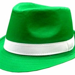 Bewild Buckets & Fedoras St. Patrick's Day Irish Kelly Green Fedora Hat 15 Bewild Buckets & Fedoras St. Patrick's Day Irish Kelly Green Fedora Hat