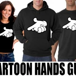Bewild Cartoon Hands Gun Girl's T-Shirt 21 Bewild Cartoon Hands Gun Girl's T-Shirt