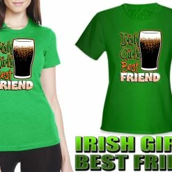 Bewild St. Patrick's Day Irish Girl's Best Friend Girl's T-Shirt Women's T-Shirts