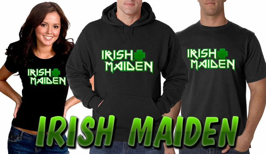 Bewild Irish Maiden Girl's T-Shirt 10 Bewild Irish Maiden Girl's T-Shirt
