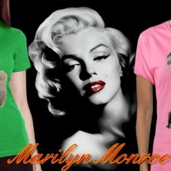 Bewild Marilyn Monroe Retro Tattoo Girl's T-Shirt