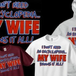 Bewild My Wife Knows It All Men's T-Shirt