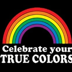 Bewild Celebrate Your True Colors Girl's T-Shirt Cool Funny & Offensive 21 Bewild Celebrate Your True Colors Girl's T-Shirt Cool Funny & Offensive