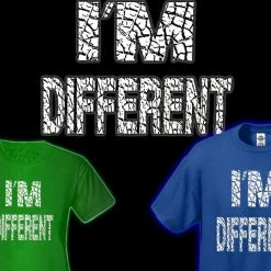 Bewild Cool Funny & Offensive I'm Different Girl's T-Shirt