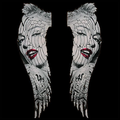 Bewild Marilyn Monroe Wings Men's T-Shirt Cool Funny & Offensive 12 Bewild Marilyn Monroe Wings Men's T-Shirt Cool Funny & Offensive