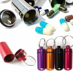 Bewild Waterproof Pill Box Stash Container Diversion Safes, Trays & Containers