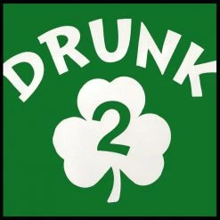 Bewild St.Patricks Day Drunk 2 Irish Shamrock Girl's T-Shirt