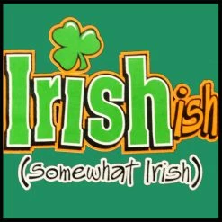 Bewild Irish-Ish Funny Men's T-Shirt St.Patricks Day