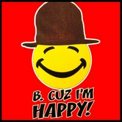 Bewild "B. Cuz I'm Happy" Men's T-Shirt Hip-Hop Inspired Clothing 25 Bewild