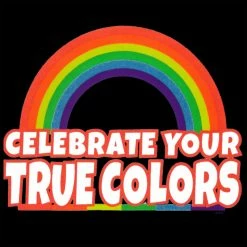 Bewild Positive Reinforcement Rainbow Pride Adult Hoodie