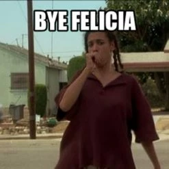 Bewild Bye Felicia Quote From Friday Adult Hoodie