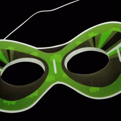 Bewild Assorted Glowing Irish St. Patrick's Day Mask