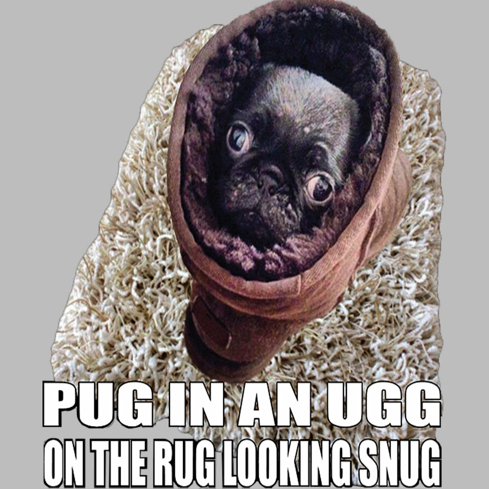 Bewild Pug In An Ugg On A Rug Looking Snug Adult Hoodie Cool Funny & Offensive 13 Bewild Pug In An Ugg On A Rug Looking Snug Adult Hoodie Cool Funny & Offensive