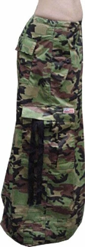 Bewild Unisex 40 " Wide Leg UFO Pants (Green Camo) 40" Wideleg UFO