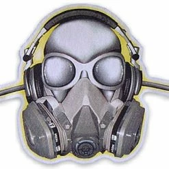 Bewild Anti Anthrax Gas Mask Shirt